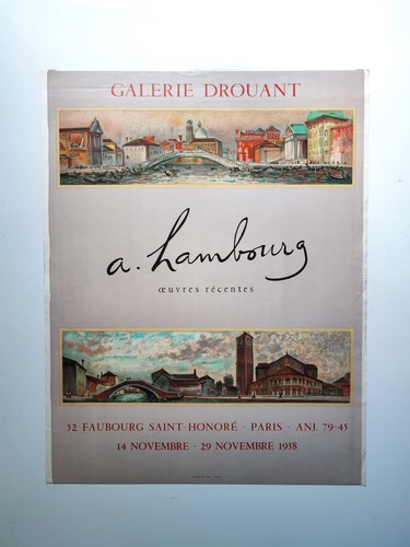 André hambourg affiche - hambourg,