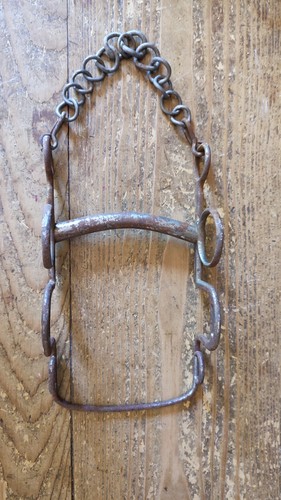 Ancien mors bride - bride, en