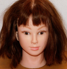TETE de COIFFEUR coiffure EXERCICES à apprentissage MANNEQUIN couper les cheveux
