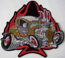 PATCH DOSSARD GM   HOT ROD  V8