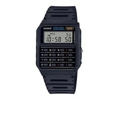 Montre calculatrice numérique unisexe Casio CA-53W-1Z - Design rétro noir...