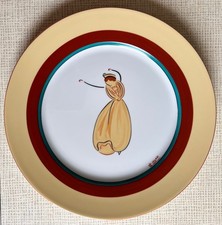 ASSIETTE DECORATIVE LA PROVENÇALE D'APRES LEO LELEE POUR LE MUSEE CHARLES DEMERY