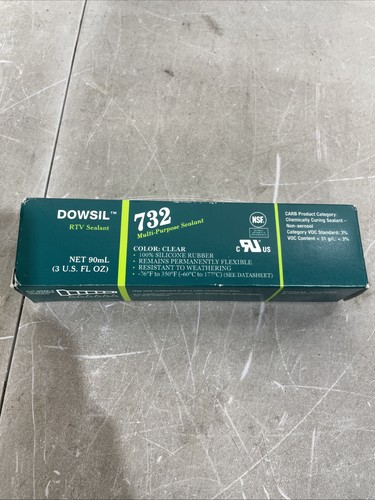 Rtv 732 clear sealant - rtv, silicone