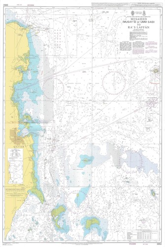 Carte nautique mesaieed - de,