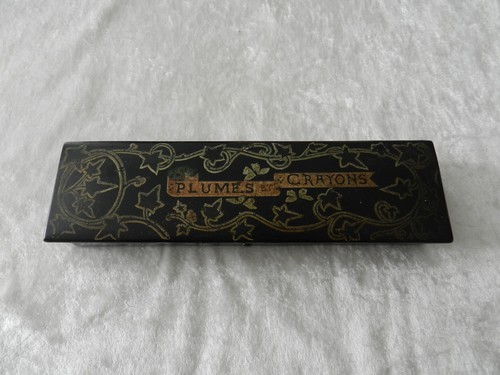 Ancien plumier carton - ancien,