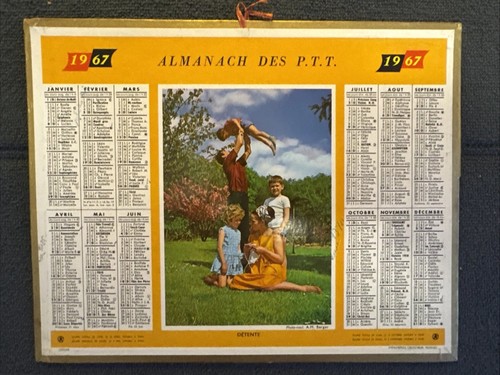 Almanach des ptt - des, 1967