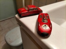 jouet ancien  2 voitures toles /CIJ JRD norev joustra dinky toys/voiture citroen