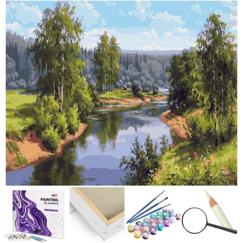 Peinture par numéros cadre - , en