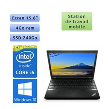 Occasion - Lenovo ThinkPad L540 - Windows 10 - i5 4Go 240Go SSD - 15.6 - Ordinat