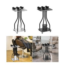 Chariot à roulettes multifonction pour salon de coiffure et