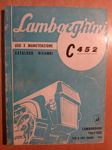 Lamborghini tracteur c452 - tracteur, c