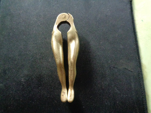 Casse noix bronze jambe - noix, de