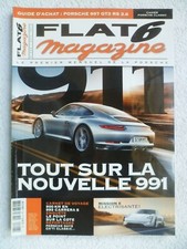 FLAT 6 N°296 10/2015 PORSCHE 997 GT3 RS 3.6 991 PHASE 2 MISSION E 911 2.2 S 