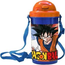Gourde bouteille DRAGON BALL Z orange/bleu pour enfant