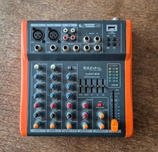 IBIZA SOUND MX401 - MIXEUR ANALOGIQUE AVEC DSP - 4 CANAUX * SANS ALIMENTATION *