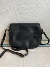 Ancien Sac A Main Besace Longchamp Bandoulière Noir Femme Vintage 
