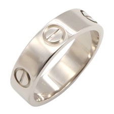 Bague CARTIER Love en or blanc