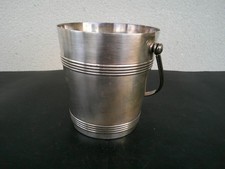 SEAU A GLACE METAL ARGENTE