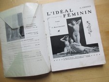 L' IDEAL FEMININ VIGNOLA ROSSI SACCHETTI ART NUDE EROTICA 1906 CURIOSA