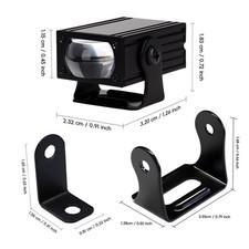 Lumière LED Moto Faisceau