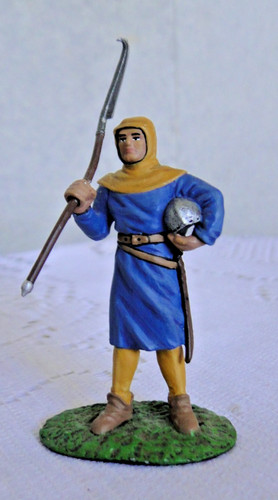Soldat plomb altaya moyen âge - plomb,