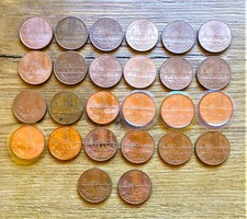 Lot 26 pièces de 10 Francs
