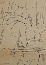 Ancien dessin à l'encre