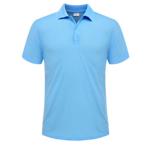 Polo homme bleu ciel - polo, –