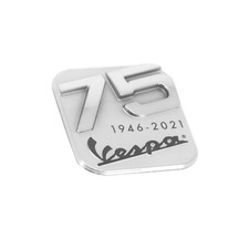 DECO-LOGO "VESPA 75°" ORIGINE PIAGGIO 50-125-300 GTS, PRIMAVERA 2020+