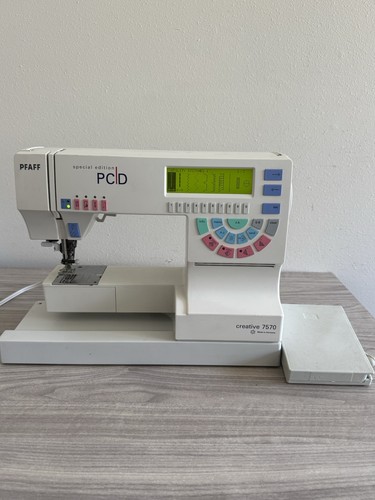 Pfaff creative 7570 embroidery - pfaff,