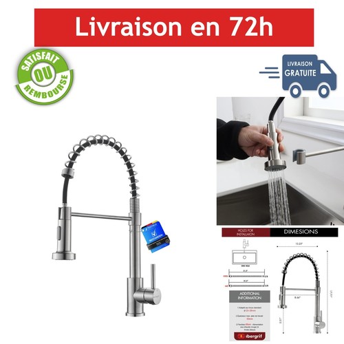 Ibergrif mitigeur cuisine - mitigeur,