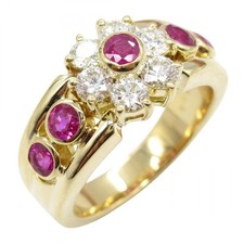 BIJOUX Bague Diamant Rubis