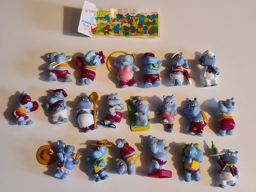 Figurines hippopotame la - figurines, hippopotame,