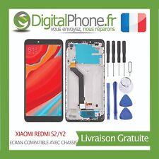 ECRAN COMPATIBLE XIAOMI REDMI S2/Y2 NOIR AVEC CHASSIS + OUTILS -TVA-