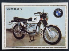 Vignette PANINI Super Moto n°31 BMW R 75/5 Sticker Aufkleber 1975
