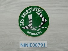 AUTOCOLLANT LES SPARTIATES GEMBLOUX BELGIQUE Sticker