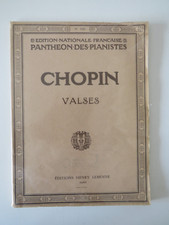 Valses pour piano - Chopin -