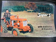 Renault tracteur SUPER 5 - SUPER5 : notice d'utilisation et d'entretien ne954