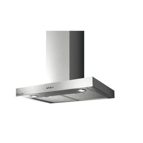 Hotte décorative inox