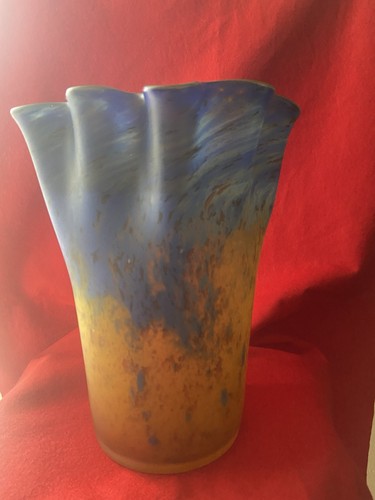 Grand vase pâte verre la - de,