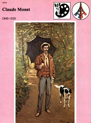 Fiche histoire claude monet - claude,