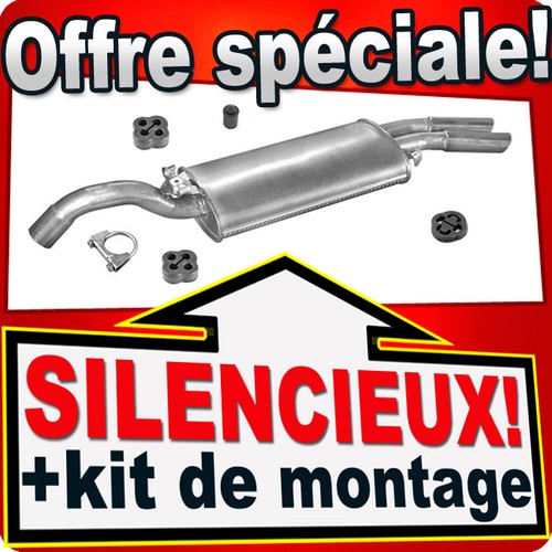 Silencieux arriere pour - silencieux,