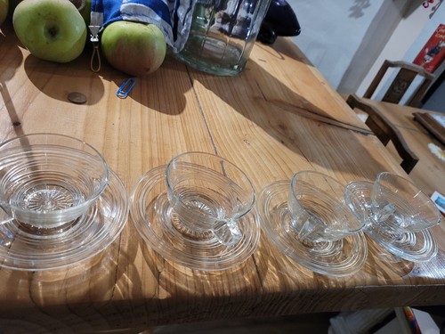 Lot tasses cafe - cafe, verre