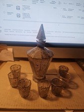 Carafe à Cognac + 7 verres