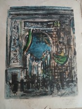 robert savary lithographie La