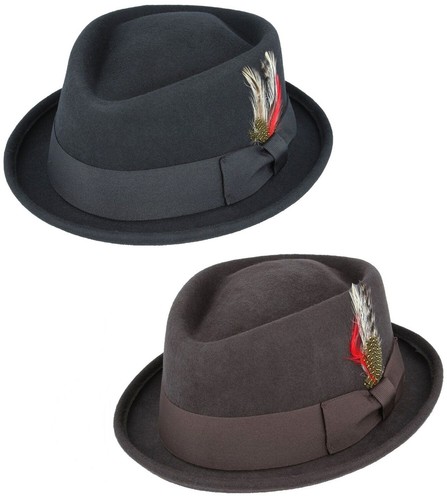Chapeau pork pie unisexe - chapeau,