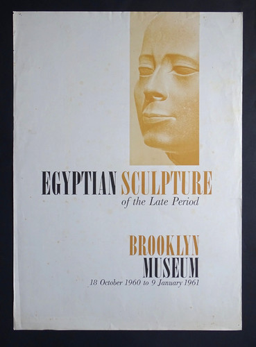 Egyptian sculpture affiche - egyptian,