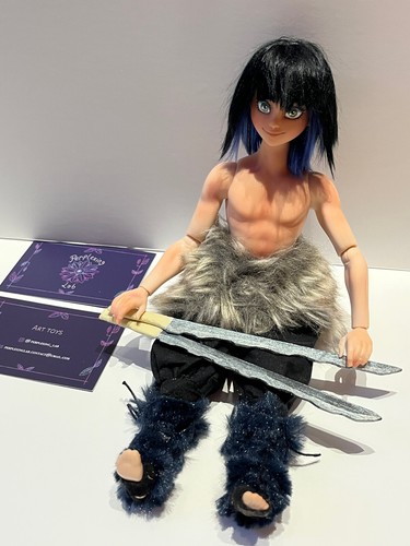 Ooak doll hashibira inosuke - ooak,