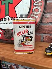Bidon 1L vintage Killer Oil huile décoration Déco Garage Vintage Collection pub