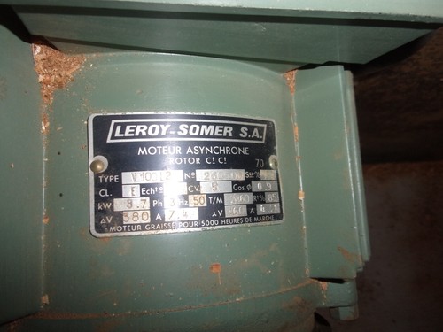 Moteur asynchrone 380 - , leroy